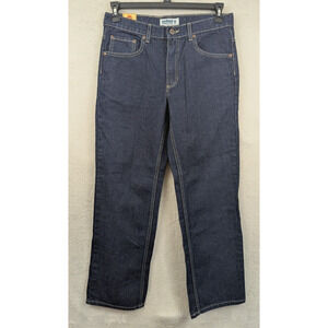 Urban Pipeline sz 18 boys Jeans Relaxed Straight denim blue 100% cotton 2498